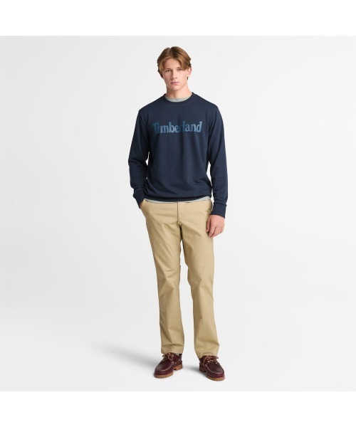 Timberland（ティンバーランド）の「メンズ ストレート フィット ツイル チノ パンツ（チノパンツ・メンズ・ライトブラウン・29inch/31inch/32inch/33inch/34inch/36inch/38inch/30inch）」の2枚目の写真