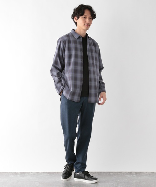 鳥のアートスタイル セール】サラサマレギュラーシャツ/長袖/234563（シャツ