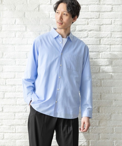 セール】サラサマレギュラーシャツ/長袖/234563（シャツ/ブラウス