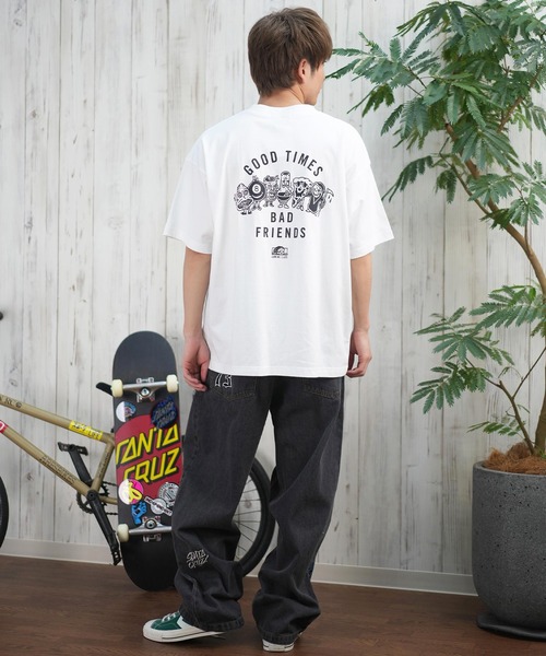 LURKING CLASS（ラーキングクラス）の「【ムラサキスポーツ限定】LURKING CLASS/ラーキングクラス 半袖Tシャツ バックプリント ST25STM03（Tシャツ/カットソー・メンズ・オレンジ/ホワイト/ブラック・XL/L/M）」の10枚目の写真