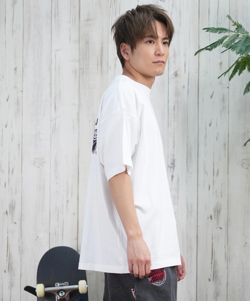 LURKING CLASS（ラーキングクラス）の「【ムラサキスポーツ限定】LURKING CLASS/ラーキングクラス 半袖Tシャツ バックプリント ST25STM03（Tシャツ/カットソー・メンズ・オレンジ/ホワイト/ブラック・XL/L/M）」の6枚目の写真