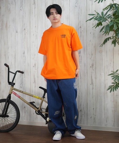 LURKING CLASS（ラーキングクラス）の「【ムラサキスポーツ限定】LURKING CLASS/ラーキングクラス 半袖Tシャツ バックプリント ST25STM03（Tシャツ/カットソー・メンズ・オレンジ/ホワイト/ブラック・XL/L/M）」の21枚目の写真