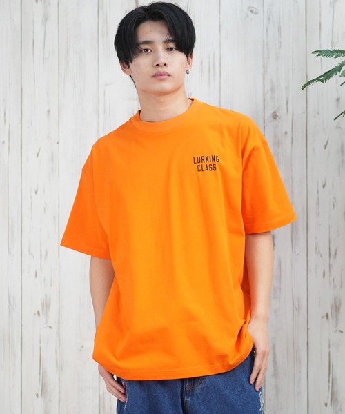 LURKING CLASS（ラーキングクラス）の「【ムラサキスポーツ限定】LURKING CLASS/ラーキングクラス 半袖Tシャツ バックプリント ST25STM03（Tシャツ/カットソー・メンズ・オレンジ/ホワイト/ブラック・XL/L/M）」の17枚目の写真