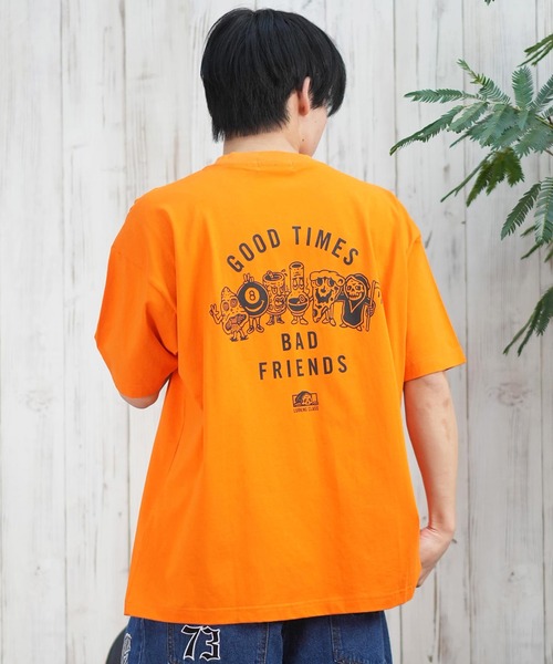 LURKING CLASS（ラーキングクラス）の「【ムラサキスポーツ限定】LURKING CLASS/ラーキングクラス 半袖Tシャツ バックプリント ST25STM03（Tシャツ/カットソー・メンズ・オレンジ/ホワイト/ブラック・XL/L/M）」の20枚目の写真