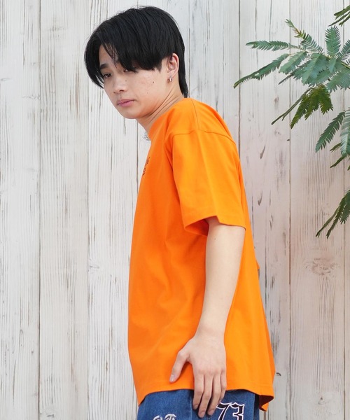 LURKING CLASS（ラーキングクラス）の「【ムラサキスポーツ限定】LURKING CLASS/ラーキングクラス 半袖Tシャツ バックプリント ST25STM03（Tシャツ/カットソー・メンズ・オレンジ/ホワイト/ブラック・XL/L/M）」の18枚目の写真