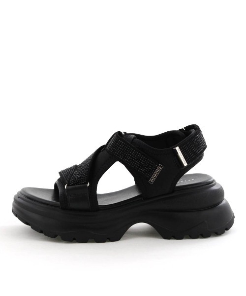 HIMIKO（ヒミコ）の「【HIMIKO】ラインストーンベルトスポサン/657203（サンダル・レディース・ブルー/ブラック/ベージュ・LARGE/X-LARGE/MEDIUM/SMALL）」の15枚目の写真