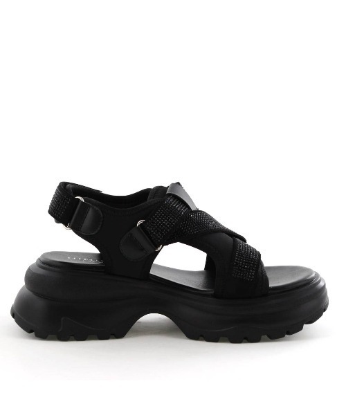 HIMIKO（ヒミコ）の「【HIMIKO】ラインストーンベルトスポサン/657203（サンダル・レディース・ブルー/ブラック/ベージュ・LARGE/X-LARGE/MEDIUM/SMALL）」の18枚目の写真