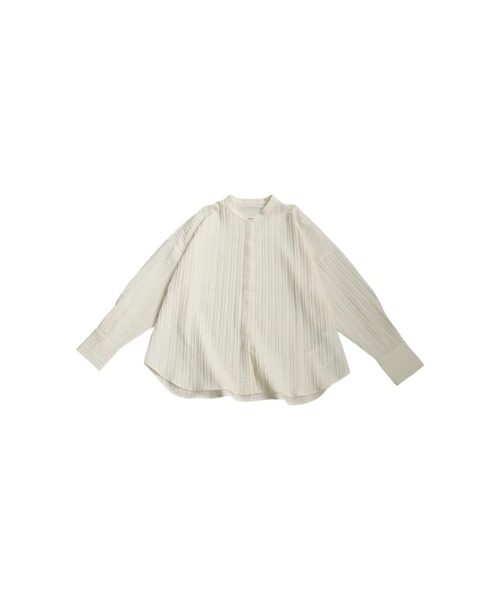 antiqua(アンティカ)の「シルバーボタンシャツ(シャツ/ブラウス・レディース・ライム/オフホワイト/ブラック・ONESIZE)」の19枚目の写真