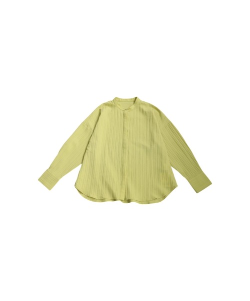 antiqua(アンティカ)の「シルバーボタンシャツ(シャツ/ブラウス・レディース・ライム/オフホワイト/ブラック・ONESIZE)」の21枚目の写真
