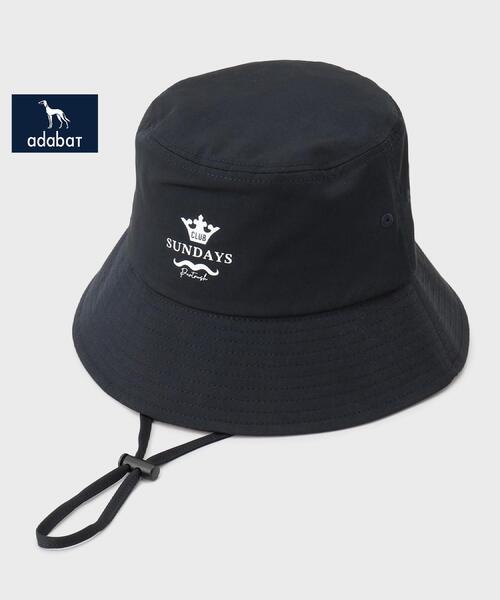 adabat（アダバット）の「【新レーベル ADABAT NAVY】バケットハット（ハット・レディース・ホワイト/ネイビー/サンドベージュ・00）」の3枚目の写真
