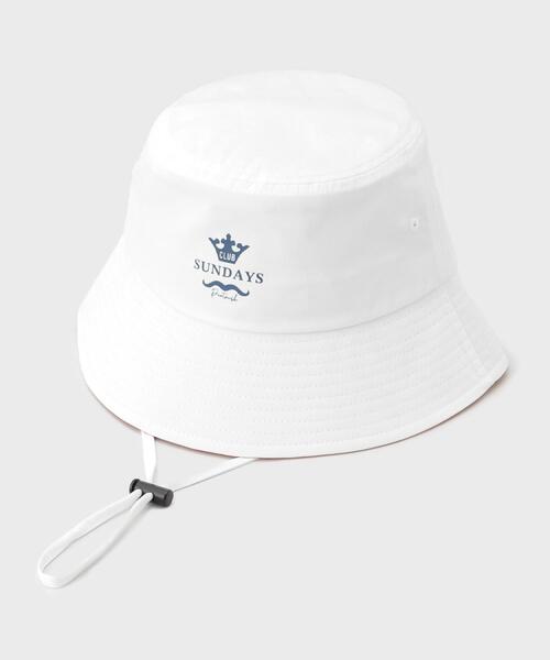 adabat（アダバット）の「【新レーベル ADABAT NAVY】バケットハット（ハット・レディース・ホワイト/ネイビー/サンドベージュ・00）」の15枚目の写真