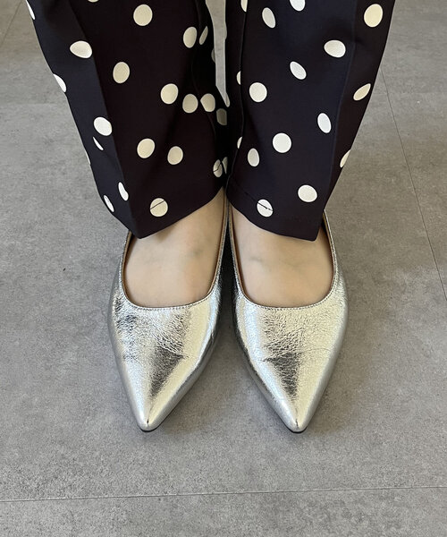 prose verse（プロズヴェール）の「【リボン取り外し可能】2wayバックストラップリボンミュール（パンプス・レディース・ブラック系その他2/シルバー/ブラック系その他/ベージュ系その他・LARGE/MEDIUM/X-LARGE/SMALL）」の8枚目の写真