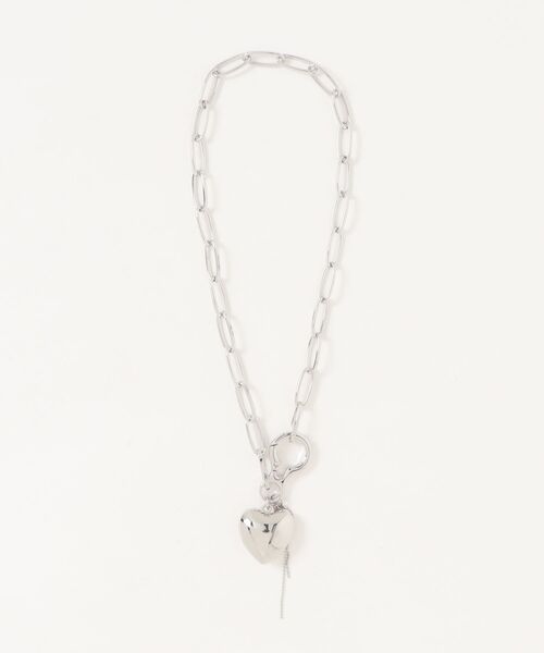 LOWRYS FARM（ローリーズファーム）の「マルチWAYチェーンネックレス 293118（ネックレス・レディース・グレー/グレー系その他・FREE）」の2枚目の写真