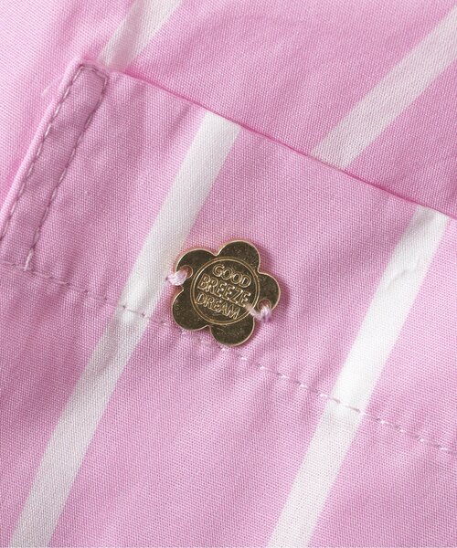 BREEZE（ブリーズ）の「【ジュニア対応】シャツワンピース（シャツワンピース・キッズ・オフホワイト/ピンク・80/90/100/110/120/130/140）」の10枚目の写真