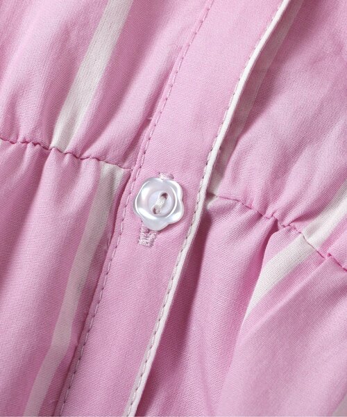 BREEZE（ブリーズ）の「【ジュニア対応】シャツワンピース（シャツワンピース・キッズ・オフホワイト/ピンク・80/90/100/110/120/130/140）」の17枚目の写真