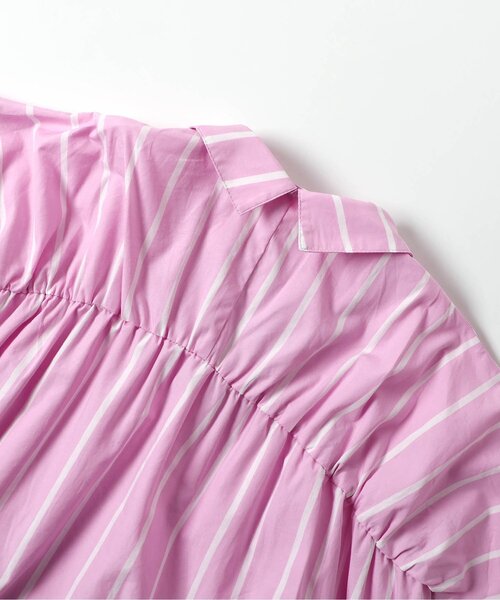 BREEZE（ブリーズ）の「【ジュニア対応】シャツワンピース（シャツワンピース・キッズ・オフホワイト/ピンク・80/90/100/110/120/130/140）」の18枚目の写真