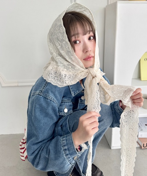 NOWOS ヴィンテージレースマキシスカート nowos ノーウォス 18AW vintage lace skirt ヴィンテージレース