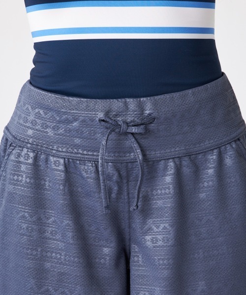 水陸両用】幾何エンボスショートパンツ（その他パンツ）｜FILA