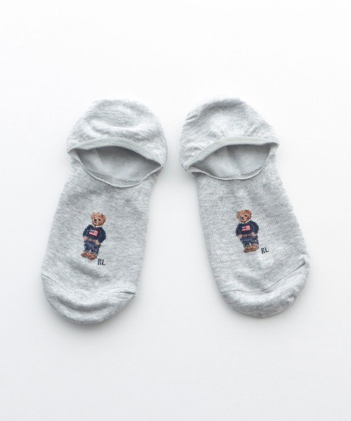POLO RALPH LAUREN メンズ オーガニックコットン混 フラッグベア 