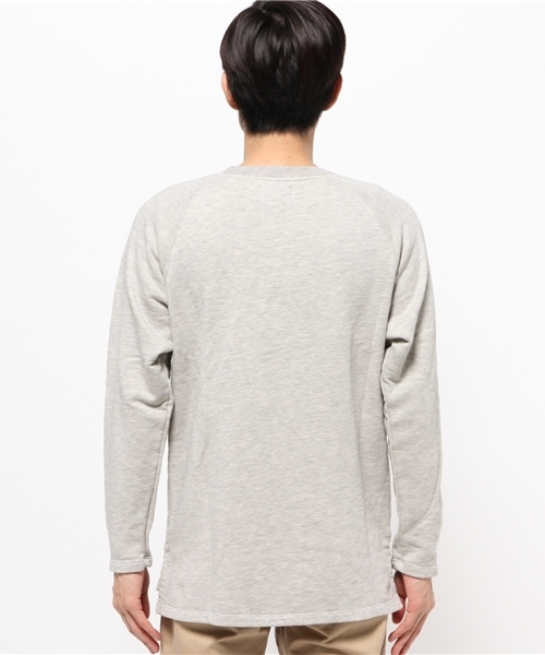 AMERICAN RAG CIE（アメリカンラグシー）の「AMERICAN RAG CIE  LA ラグラン プルオーバースウェット / 108-ACG-M152-ARCFW14T（スウェット・メンズ・ブラック/トップグレー・S/M）」の4枚目の写真