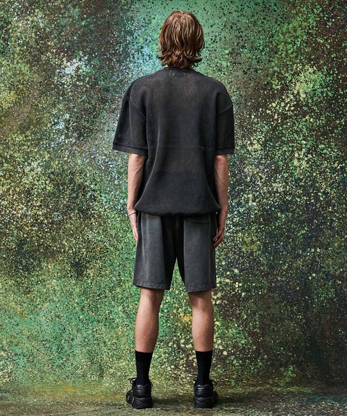 MSML（エムエスエムエル）の「MESH SHORT SLEEVE CUTSEW（Tシャツ/カットソー・メンズ・ライトブルー/ブラック・XL/L/M/S）」の12枚目の写真