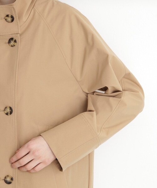 THE SHOP TK (ザ ショップ ティーケー )の「スタンドカラートレンチコート【洗える】(トレンチコート・レディース・ベージュ・12/13)」の9枚目の写真