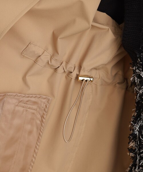 THE SHOP TK (ザ ショップ ティーケー )の「スタンドカラートレンチコート【洗える】(トレンチコート・レディース・ベージュ・12/13)」の14枚目の写真