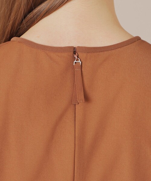 MACKINTOSH LONDON（マッキントッシュ ロンドン）の「シアージャージプルオーバー（Tシャツ/カットソー・レディース・ネイビー/ベージュ/ライトブルー・38）」の7枚目の写真