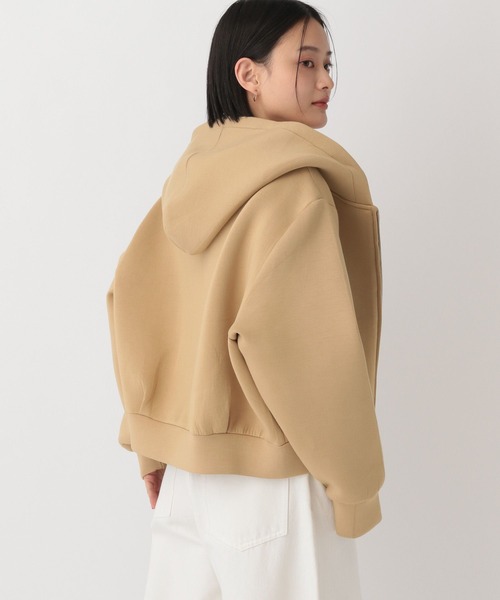 A part by（アパートバイ）の「フーディーブルゾン（ブルゾン・レディース・グレー/ベージュ系その他・MEDIUM/SMALL）」の11枚目の写真