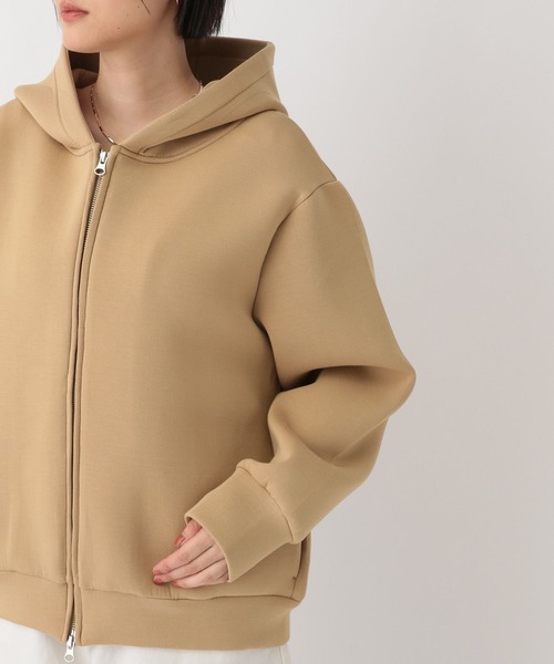 A part by（アパートバイ）の「フーディーブルゾン（ブルゾン・レディース・グレー/ベージュ系その他・MEDIUM/SMALL）」の18枚目の写真