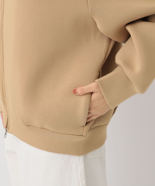 A part by（アパートバイ）の「フーディーブルゾン（ブルゾン・レディース・グレー/ベージュ系その他・MEDIUM/SMALL）」の20枚目の写真