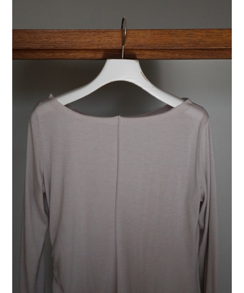 Katrin TOKYO(カトリーントーキョー)の「sheer shirring tee(Tシャツ/カットソー・レディース・イエロー/ホワイト/モーブ系・FREE/XS)」の11枚目の写真