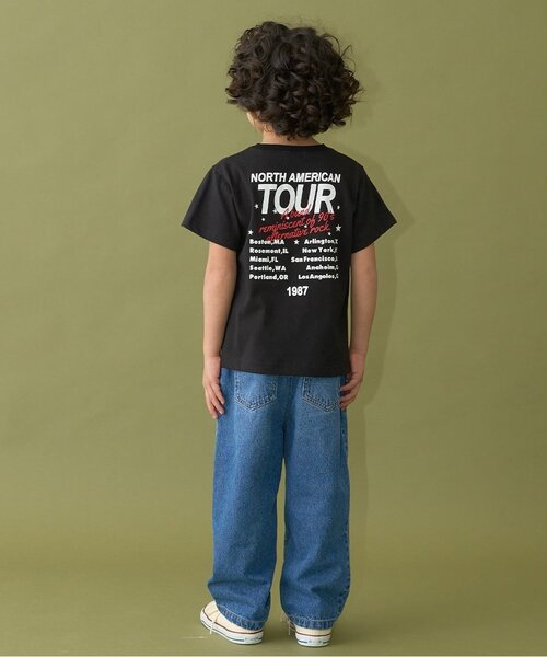 b・ROOM(ビールーム)の「【カイテキ天竺】選べる8パターンオリジナルプリントTシャツ(Tシャツ/カットソー・キッズ・ターコイズブルー/ブラック/トップグレー/パープル/ダークグリーン/オフホワイト/レッド/ライトベージュ・120cm/130cm/110cm/100cm/140cm/150cm)」の15枚目の写真