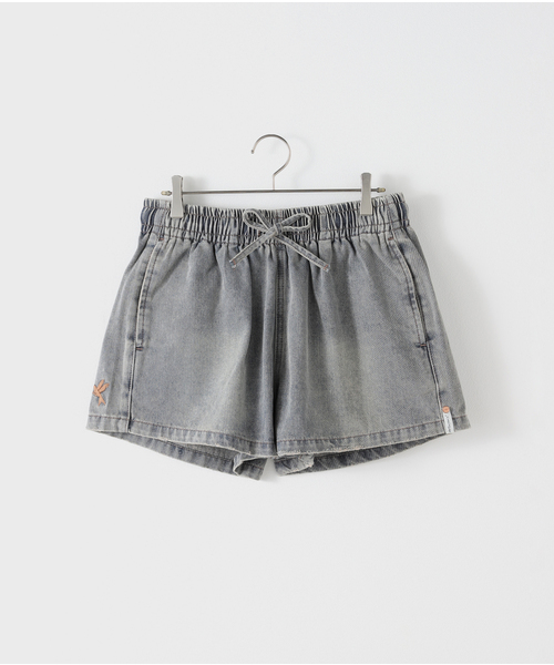One Tea spoon(ワンティースプーン)の「ONE TEA SPOON /ワンティースプーン ISLAND BLUE DENIM BOXER ショートパンツ(その他パンツ・レディース・ブルー・FREE)」の12枚目の写真