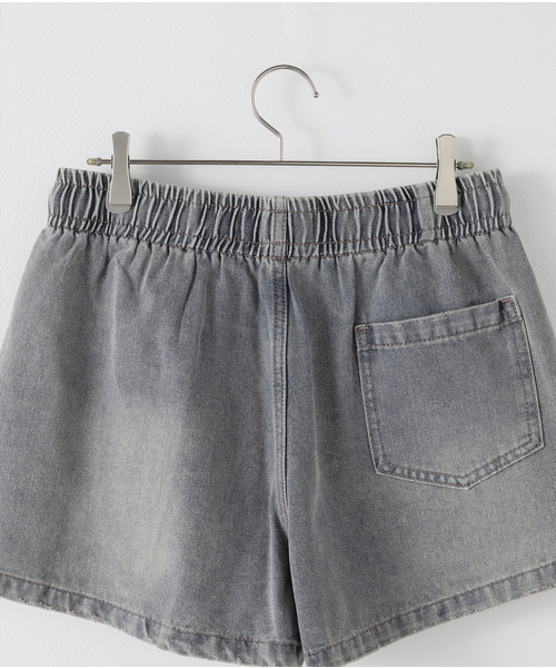 One Tea spoon(ワンティースプーン)の「ONE TEA SPOON /ワンティースプーン ISLAND BLUE DENIM BOXER ショートパンツ(その他パンツ・レディース・ブルー・FREE)」の15枚目の写真
