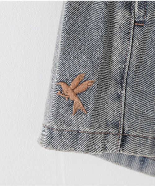 One Tea spoon(ワンティースプーン)の「ONE TEA SPOON /ワンティースプーン ISLAND BLUE DENIM BOXER ショートパンツ(その他パンツ・レディース・ブルー・FREE)」の16枚目の写真