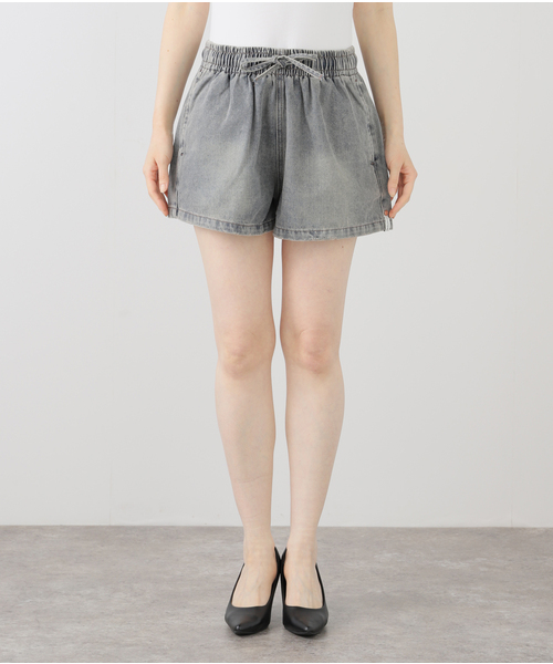 One Tea spoon(ワンティースプーン)の「ONE TEA SPOON /ワンティースプーン ISLAND BLUE DENIM BOXER ショートパンツ(その他パンツ・レディース・ブルー・FREE)」の22枚目の写真