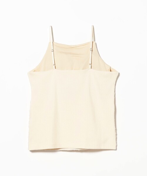 Ray BEAMS（レイビームス）の「チュール ジャガード カップ キャミソール（キャミソール・レディース・オフホワイト/ブラック/ピンク・ONE SIZE）」の10枚目の写真