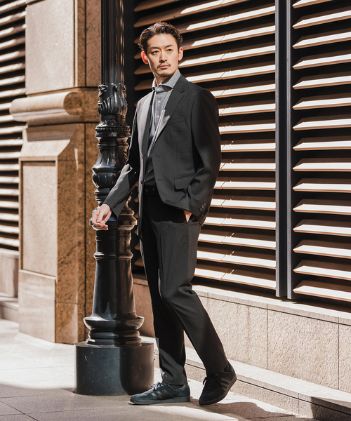 EDIFICE（エディフィス）の「《再入荷》"抗菌防臭＆シワ防止機能" ワルツ ツイル テーパードパンツ（スラックス・メンズ・ベージュ/ネイビー/ブラウン/ブラック・MEDIUM/SMALL/X-SMALL/LARGE/X-LARGE/XX-LARGE）」の19枚目の写真