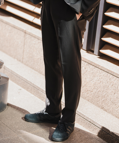 EDIFICE（エディフィス）の「《再入荷》"抗菌防臭＆シワ防止機能" ワルツ ツイル テーパードパンツ（スラックス・メンズ・ベージュ/ネイビー/ブラウン/ブラック・MEDIUM/SMALL/X-SMALL/LARGE/X-LARGE/XX-LARGE）」の20枚目の写真