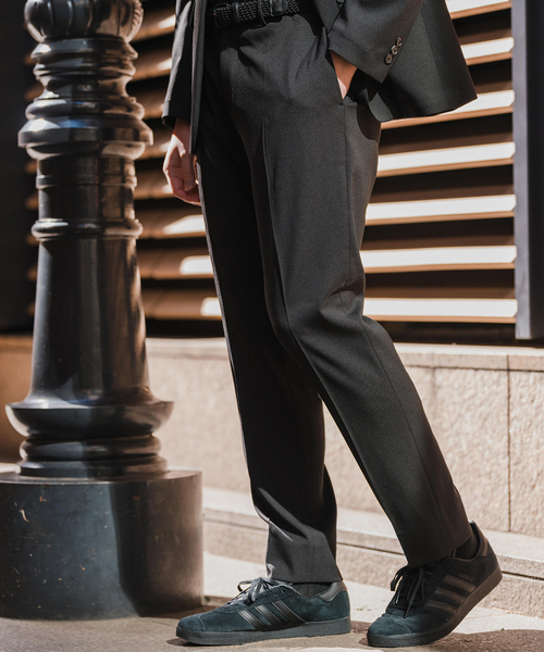 EDIFICE（エディフィス）の「《再入荷》"抗菌防臭＆シワ防止機能" ワルツ ツイル テーパードパンツ（スラックス・メンズ・ベージュ/ネイビー/ブラウン/ブラック・MEDIUM/SMALL/X-SMALL/LARGE/X-LARGE/XX-LARGE）」の21枚目の写真