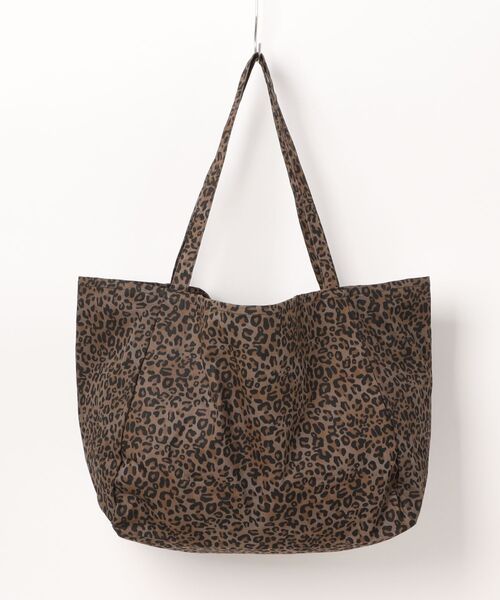 Anthe(アンテ)の「【Anthe】 / レオパードBIG TOTE / ant-000025(トートバッグ・レディース・グレー/ベージュ・ONESIZE)」の7枚目の写真
