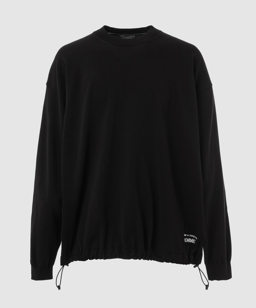 コットン天竺 LOGO KNIT（ニット/セーター）｜COMME des GARCONS