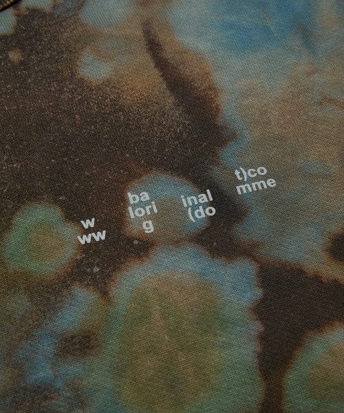 LOGO TIE DYE CREW by YUKIDYE（スウェット）｜BAL（バル）の