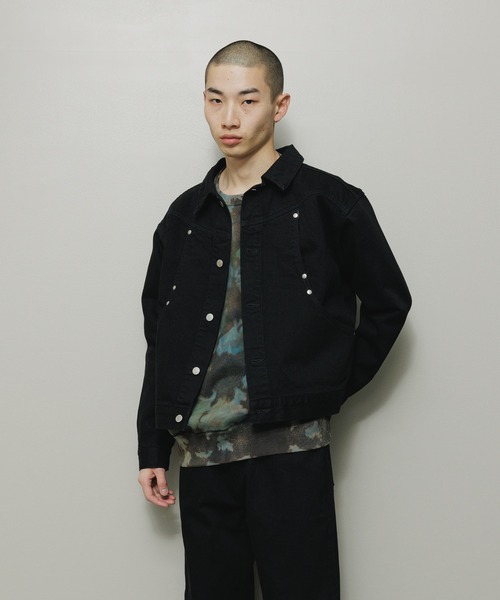 bal（バル）の「LOGO TIE DYE CREW by YUKIDYE（スウェット・メンズ・ブラック・2/0/3/1）」の9枚目の写真