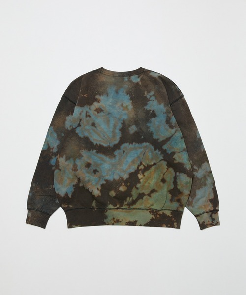 BAL(バル)　LOGO TIE DYE CREW by YUKIDYE LOGO TIE DYE CREW by YUKIDYE / BLACK | BAL(バル) | SWEAT