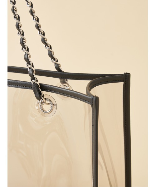 Darich（ダーリッチ）の「DDロゴクリアボストンバッグ（ボストンバッグ・レディース・ブラック・FREE）」の10枚目の写真