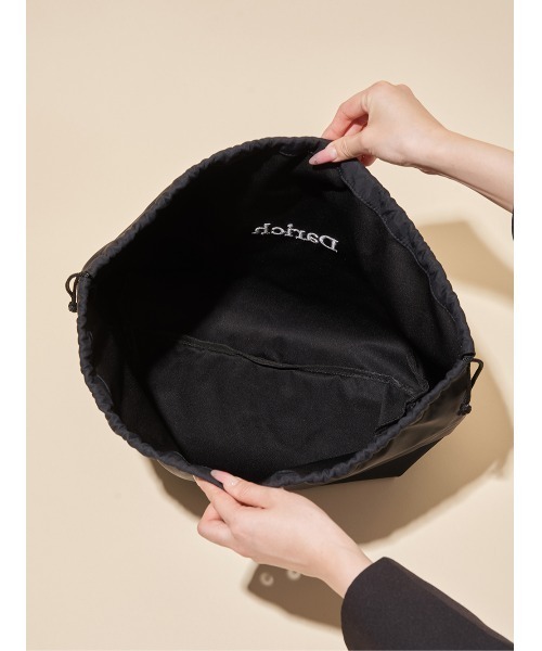 Darich（ダーリッチ）の「DDロゴクリアボストンバッグ（ボストンバッグ・レディース・ブラック・FREE）」の16枚目の写真