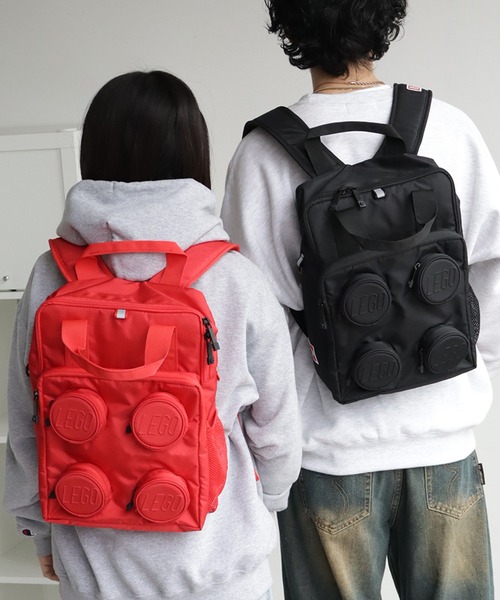 LEGO(レゴ)の「【LEGO/レゴ】Brick 12×2 BackPack / バックパック(容量:約15L)(バックパック/リュック・メンズ・イエロー/ブルー/ブラック/レッド・FREE)」の14枚目の写真