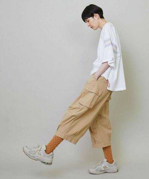 定価50%OFF  今期春夏新作　FRAPBOIS/フラボア　フラカーゴ/パンツ FRAPBOIS パンツ カーブカラー レディース メンズ : ZOZOTOWN